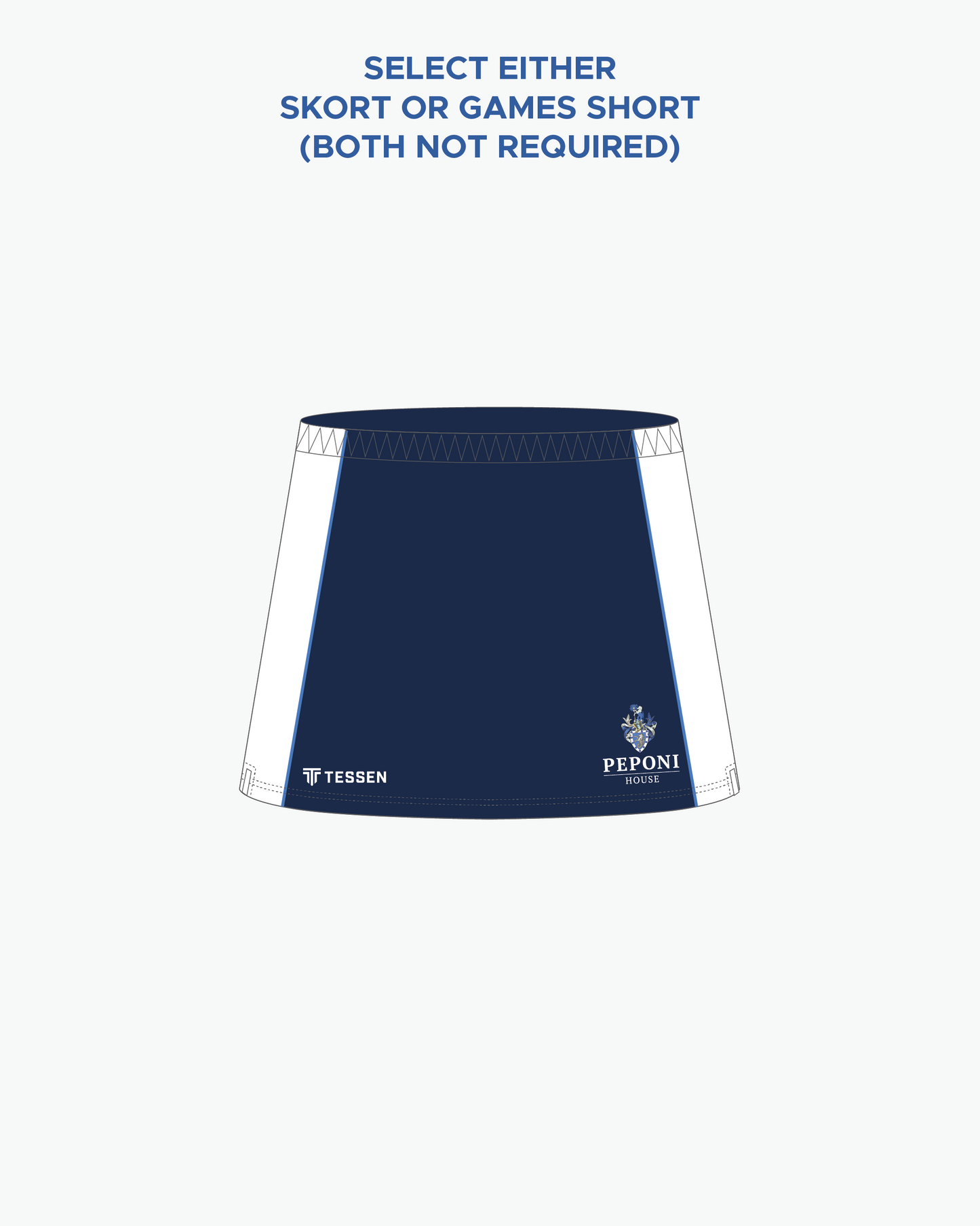 PEPONI HOUSE GIRLS GAMES SKORT