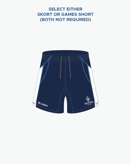 PEPONI HOUSE GIRLS GAMES SHORT